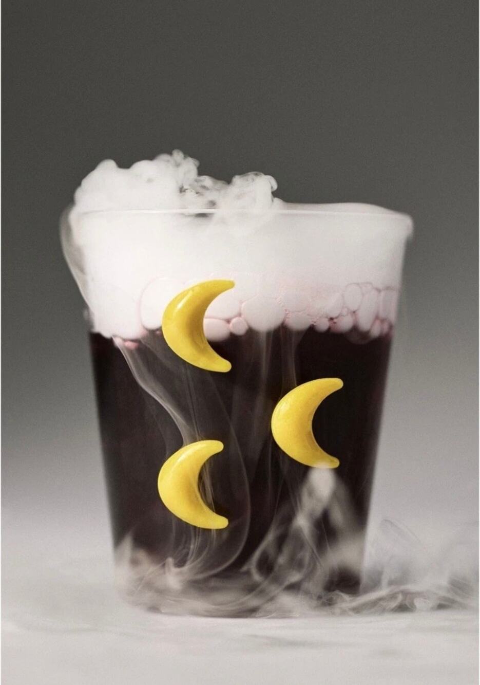 Anthropologie Icon Handblown Glass - Half Moon Set of 4